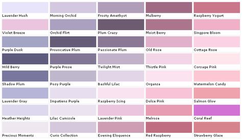 lavender paint colors chart | Senour Paint Colors - House Paints Colors - Martin Senour Paint Chart ... Lavender Paint Colors, Purple Paint Color, Interior House Paint Colors, House Paints, Valspar Paint Colors, Purple Paint Colors, Lavender Paint, Orchids Painting, Blue Mosaic Tile