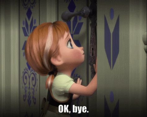 Frozen Bye GIF - Frozen Bye Ok Bye - Discover & Share GIFs Bye Meme, Bye Gif, Frozen Gif, Ok Bye, Okay Bye, Princess Anna, Anna Frozen, Disney Life, Life Advice