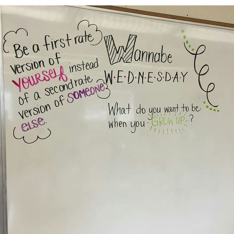 “What are the three qualities you want your best self to be” Morning Prompts, Whiteboard Prompts, Whiteboard Questions, Whiteboard Writing, Morning Writing, Whiteboard Messages, Daily Questions, Morning Board, Quick Writes