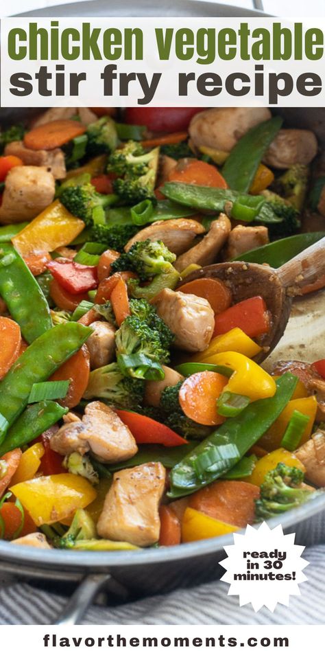 Vegetable Stir Fry Sauce, Chicken Thigh Stir Fry, Gluten Free Stir Fry, Chicken Breast Stir Fry, Chicken Vegetable Stir Fry, Veg Stir Fry, Healthy Chicken Stir Fry, Veggie Stir Fry Recipes, Easy Chicken Stir Fry