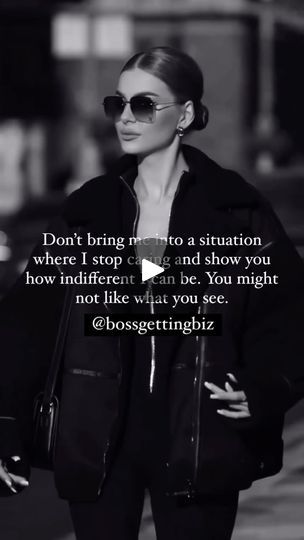 1.9K reactions · 924 shares | Don’t bring me into a situation where I stop caring and show you how indifferent I can be. You might not like what you see. Follow @bossgettingbiz to become your most confident version. Video by @innarabchenyuk © 2023 bossgettingbiz, All Rights Reserved. Repost via Instagram feature or crediting owner #motivationalquotes #businesswoman #ladyboss #bossladymindset #womenwhohustle #bossbabes #selflove #womensupportingwomen #ambition #quoteoftheday #quotestagram #quotestoliveby #affirmations #inspiration #authenticity #successquotes #mindset #mindsetiseverything #claimit #quotes #worthy #reelsmotivation #positivity #positivethinking #confidence #confidentwomen #vision #manifesting #bossgettingbiz #workonyourself | ➖Boss Getting Biz➖ | 50 Cent · Candy Shop Stop Caring, 50 Cent, Confident Woman, Candy Shop, Women Supporting Women, Boss Lady, Positive Thinking, Success Quotes, What You See