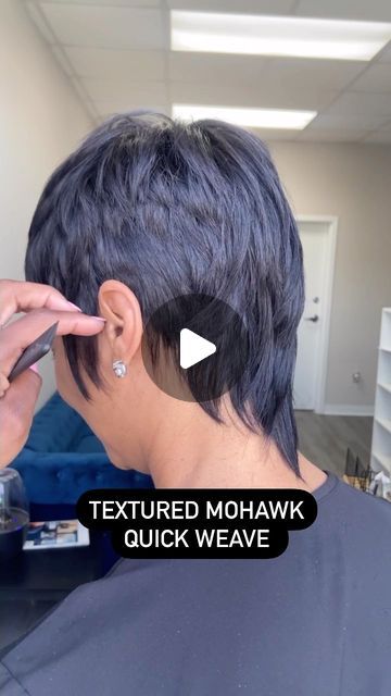 Mohawk Weave Hairstyles For Black Women, Weave Mohawk Hairstyles Black Women, Women's Mohawk Hairstyles, Mohawk Hairstyles For Black Women Short, 27 Piece Hairstyles For Black Women, Soft Short Mullet Hairstyle Women, 27 Piece Mohawk Quick Weave, Short Hairstyle Women Mohawk, Mohawk Wigs For Black Women