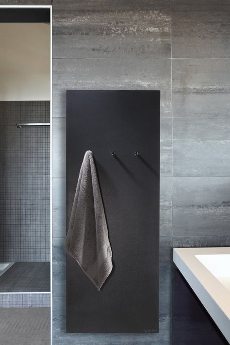 The 12 Best Towel Warmers of 2022 (Because It’s the Real Secret to Creating a Spa-Like Bathroom) #purewow #spa #tool #bathroom #decor #home Luxury Towel Warmer, Bathroom Towel Dryer, Towel Dryer Bathroom, Bathroom Heating Ideas, Towel Warmer Bathroom Wall Mount, Towel Heater Bathroom, Towel Warmers In Bathroom, Bathroom Heater Ideas, Bathroom Towel Ideas