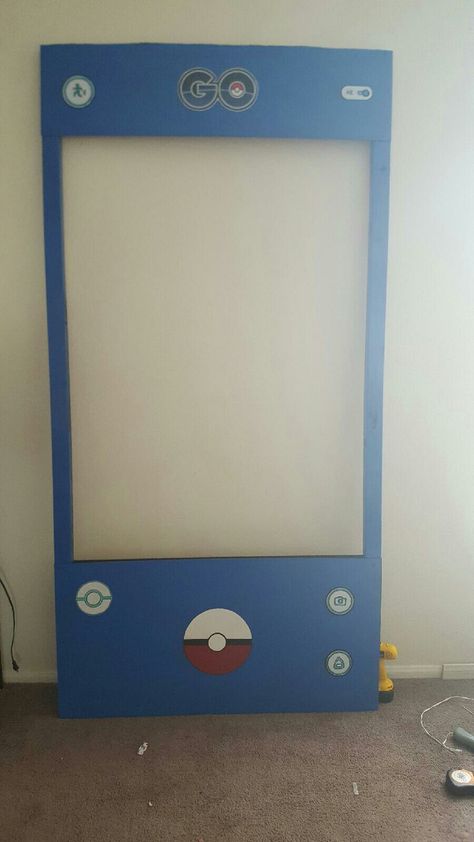 Pokemon Go photo booth frame Pokemon Photo Booth Frame, Pokémon Trunk Or Treat, Pokemon Photo Booth, Pokemon Pumpkin, Pokémon Birthday, Fest Ideas, Pokémon Party, Pokemon Photo, 6 Birthday