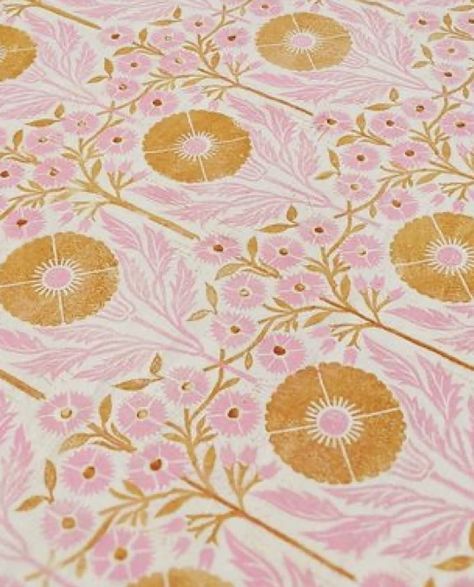 Block Print Wallpaper, Surface Pattern Design Inspiration, Block Printed Textiles, Pattern Design Inspiration, Floral Pattern Design, Orange And Pink, Pattern Play, Pattern Illustration, Textile Patterns