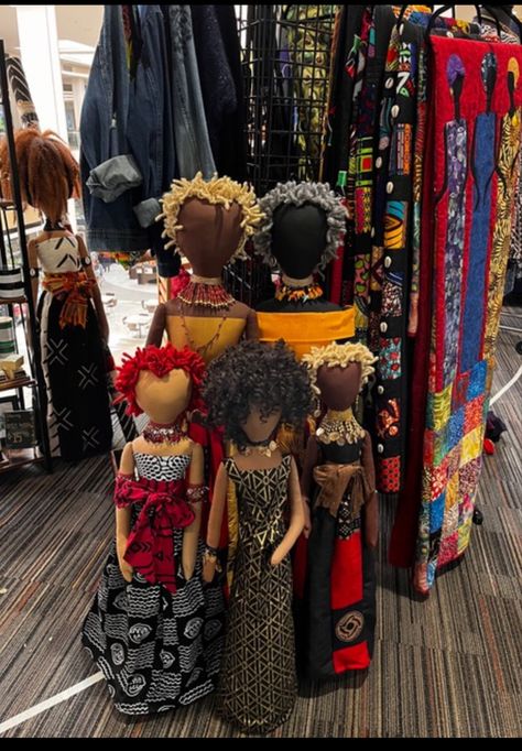 African Dolls Handmade, Black Folk Art Dolls, Soft Sculpted Doll, African Doll, Black Folk Art, Dolls Handmade Diy, African Dolls, African Crafts, Sculpted Doll