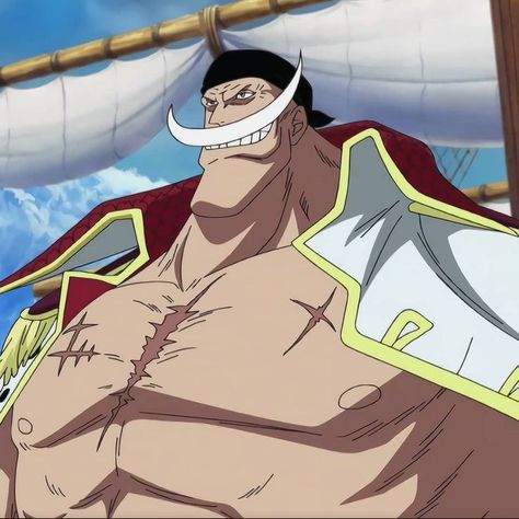 Whitebeard Icon, Barba Blanca One Piece, Barba Branca One Piece, One Piece Whitebeard, Edward Newgate, One Piece Pfps, Powerful Man, One Piece Stuff, Album Art Design