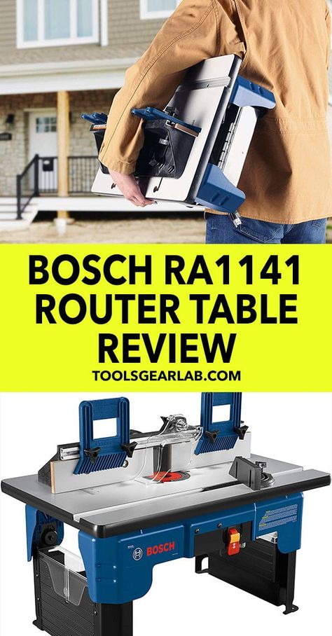 Bosch RA1141 Router Table Review Bosch Router Table, Bosch Router, Small Table Saw, Router Table, Table Saw, Diy Woodworking, Woodworking Tools, Router, Molding