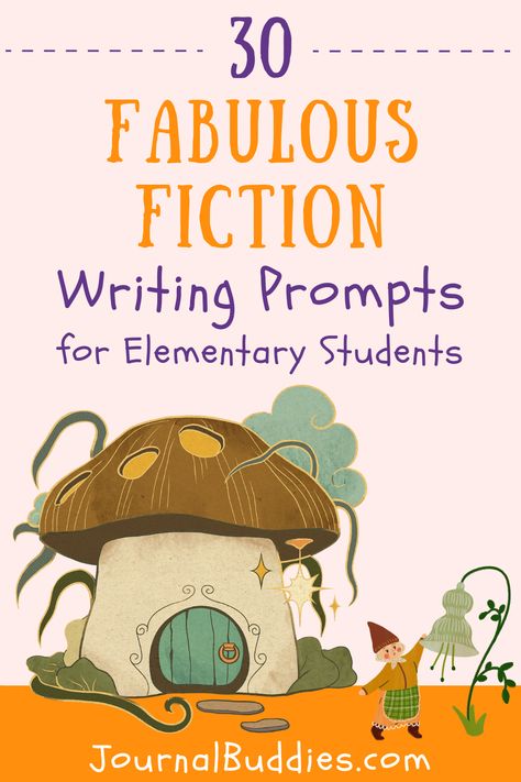 Are you looking for something new and exciting to challenge your elementary students? Look no further than these 30 fiction writing prompts! These prompts will inspire your students to flex their imaginations, make new discoveries, and bring their stories to life in a new way. Whether your student is a beginner or a seasoned writer, these prompts are sure to spark their creative writing abilities. #fictionwriting #elementary #journalbuddies Creative Writing Prompts 2nd Grade, What If Writing Prompts, Creative Writing 2nd Grade Activities, Journal Prompts For First Grade, Fun Story Prompts, Creative Writing Elementary, 2nd Grade Journal Writing Prompts, Writing Prompts For Elementary Students, 2nd Grade Writing Prompts Free