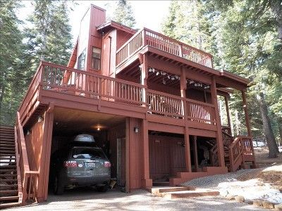 Tahoe Donner, Stairs Canopy, Cantilever Stairs, Under Deck, Carport Patio, Forest Retreat, Garage Addition, Car Port, Building Stairs