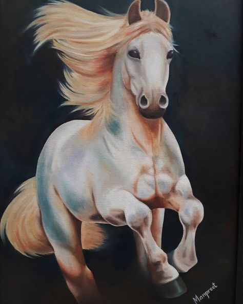 3d Art Drawing, Horse Painting, Art Drawing, 3d Art, Oil Painting, Art Drawings, Horses, Drawings, Animals