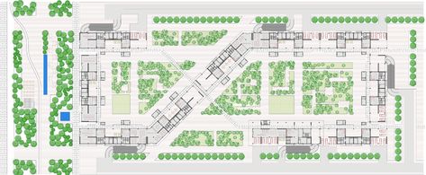 Residential Complex Site Plan, Residential Building Plan, Layout Site, Architecture Site Plan, Urban Design Plan, Residential Building Design, Commercial Complex, Mix Use Building, Architecture Model Making