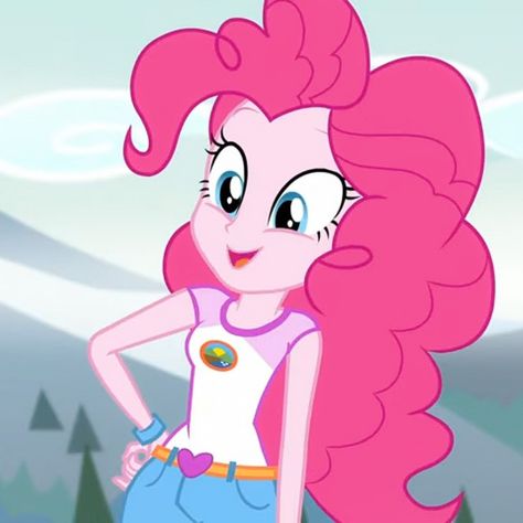 #mlp #mylittlepony #mylittleponyfriendshipismagic #equestriagirls #cartoon #pfp #icon #pinkie #pinkiepie Pinkie Pie Equestria Girl, Pie Emoji, Equestria Girls Pinkie Pie, Pinkie Pie Icon, Pink Pie, Fluffy Puff, Cartoon Pfp, My Little Pony Equestria, Equestria Girl