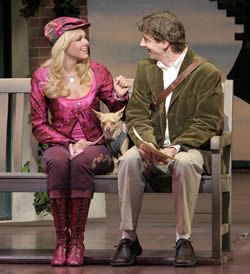 Elle Woods & Emmett Forrest in Legally Blonde the Musical Emmett Legally Blonde, Legally Blonde Broadway, Blonde Costumes, Legally Blonde 3, Musicals Theatre, Legally Blonde The Musical, Dream Boards, Legally Blonde Musical, Famous Musicals