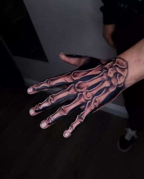 Hand Tattoo Skeleton Bone, Barb Wire Hand Tattoo, Skull Finger Tattoo For Women, Skeleton Tattoo Hand Men, Skeletal Hand Tattoo, Skeleton Hand Tattoo Stencil, Hand Bones Tattoo, Skeleton Hand Tattoos For Guys, Skeleton Tattoo Man