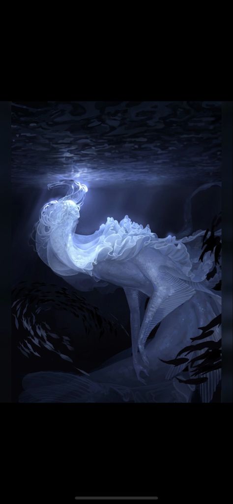 Leviathan Concept Art, Sea Monster Concept Art, Mother Kos, Leviathan Monster, Deep Sea Monsters, Leviathan Art, Siren Creature, Ocean Abyss, Deep Sea Mermaid