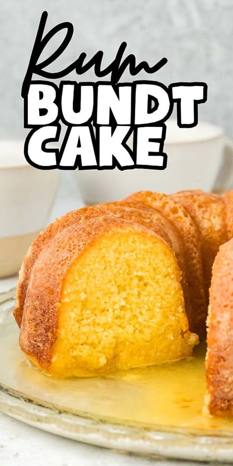 Rum Raisin Pound Cake, Desserts Made With Liquor, Rum Butter Cake, Rum Cake Glaze, Puerto Rican Rum Cake Recipe, Rum Cake From Box Cake, Mini Rum Cakes, Rum Cake Recipe From Scratch, Best Rum Cake Recipe