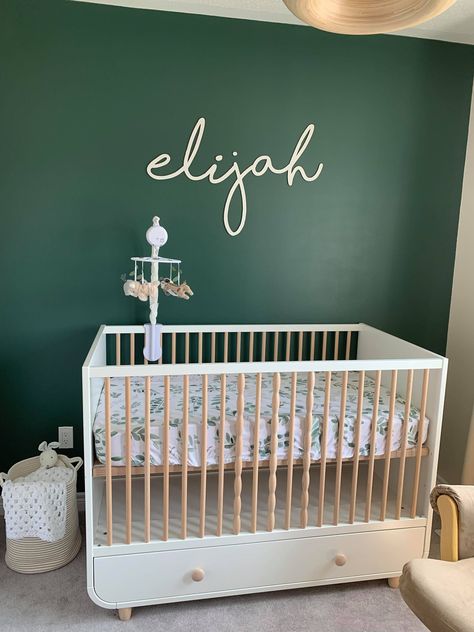 Name Above Crib, Newborn Name Sign, Crib Wall, Boy Girl Names, Baby Room Inspiration, Custom Nursery, Girl Name, Baby Name Signs, Nursery Name