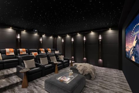 starry night home theater Home Theatre Room Ideas, Home Theatre Ideas, Small Home Theater, Movie Theater Room, Theater Room Ideas, Theatre Room Ideas, Small Home Theaters, Home Theater Ideas, Home Theater Room Design