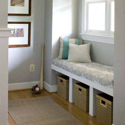 100 DIY Home Projects for Under $100 - This Old House Window Bench Seat With Storage, Diy Home Upgrades, Diy Window Seat, Window Bench Seat, Window Seat Kitchen, Window Bench, Storage Bench Seating, Window Benches, Diy Window