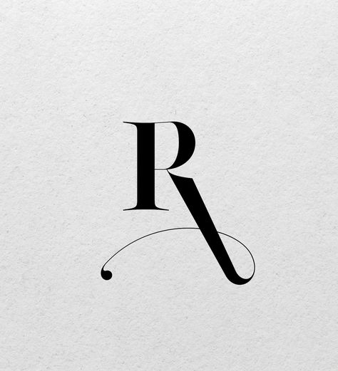 Fancy Letter B Design, R Calligraphy Letter, Caracter Designer, Number Logo Design, R Logo Design, R Letter Design, R Alphabet, Ra Logo, Pr Logo