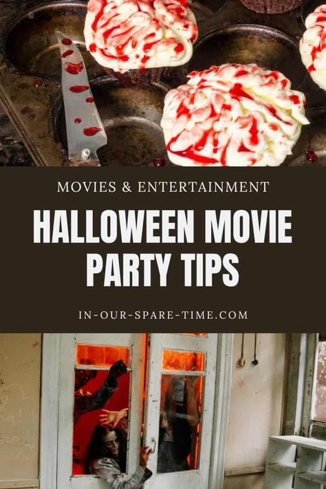 Blumhouse Ma Movie Party Tips for Horror Fans - In Our Spare Time Horror Movie Party Ideas, Horror Movie Themed Party, Ma Movie, Spooky Party Ideas, Horror Movie Party, Diy Family Halloween Costumes, Friday The 13th Party, Halloween Horror Party, Halloween Costume Ideas Diy