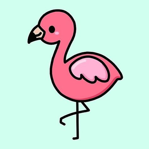 Doodle Flamingo, Flamingo Drawing Simple, Flamingo Doodle, Flamingo Drawing, Speed Draw, Animal Doodles, Elementary Art, Quilt Patterns Free, Line Art Drawings