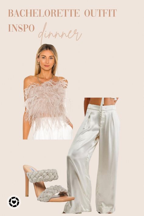 Bachelorette party outfit inspo for brides satin pants feather top

Follow my shop @brooketarynartistry on the @shop.LTK app to shop this post and get my exclusive app-only content!

#liketkit 
@shop.ltk
https://liketk.it/3vuPR White Jeans Bachelorette Outfit, Feather Bachelorette Outfit, White Pants Party Outfit, Fall Bachelorette Party Outfit Bride, Bachorlette Party Outfits Bride, Bachelorette Outfit For Bride Night, Fall Bachelorette Outfit, Bachorlette Party Outfits, Bride After Party Outfit