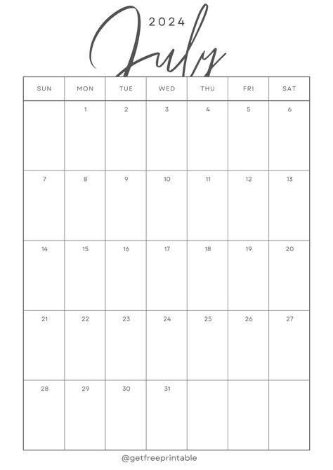 July 2024 Calendar (Free Printable) 2024 July Calendar, July 2024 Calendar Printable, July 2024 Calendar, July Calendar 2024, Calendar Free Printable, July Calendar, Funny Baby Pictures, Printable Calendars, Aesthetic Roblox Royale High Outfits