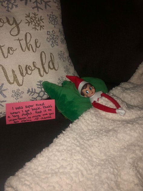 When mommis tired after a long day and kid refuses to go to sleep, our elf wants to teach a lesson about rest. Elf sleeping on the couch. Elf Sleeping, Sleeping On The Couch, Sleeping Gif, Super Tired, Long Day, Shelf Ideas, Go To Sleep, On The Shelf, To Sleep