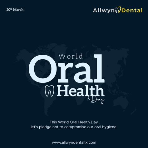 This world oral health day, let's pledge not to compromise our oral hygiene. #AllwynDental #WorldOralHealthDay #HealthyTeeth #Oral #OralHealth #OralDay World Oral Health Day, Necklace Set Indian Bridal Jewelry, Dental Posts, World Health Day, Health Day, Healthy Teeth, Oral Hygiene, Oral Health, Indian Bridal