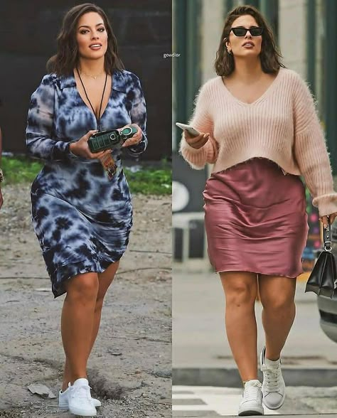 Ashley Graham Summer Outfits, Bi Aesthetic, French Style Outfits, Ashley Graham Style, Feminine Wardrobe, Midi Size, Look Plus Size, Casual Outfit Inspiration, Perfect Curves