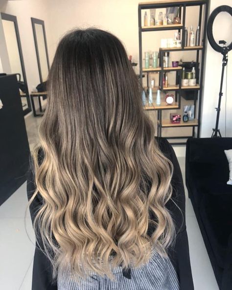 Dark Roots Balayage Blonde, Full Balyage Long Hair Brunettes, Cold Tone Balayage, Beige Brown Balayage, Balayage On Asian Hair, Baby Lights Hair Brunette, Sand Blonde Hair, Balayage Asian Hair, Balyage Long Hair