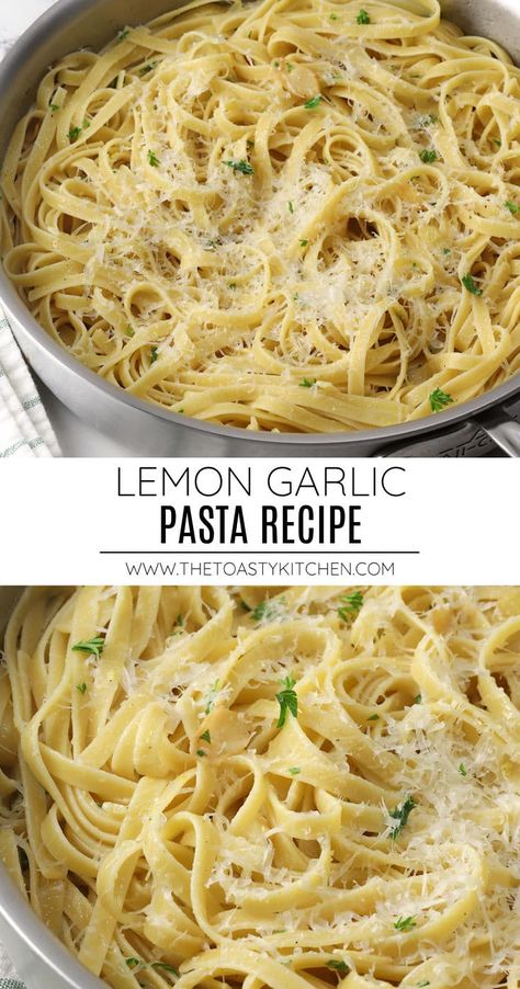 Lemon Garlic Linguine, Lemon Ziti, Lime Pasta, Unique Pasta Dishes, Meals Pasta, Lemon Parmesan Pasta, Garlic Pasta Recipe, Lemon Pasta Recipes, Gf Pasta