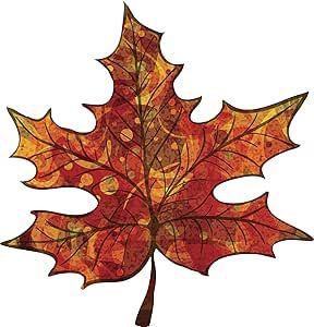 Magnet Pretty Fall Autumn Pumpkin Colored Maple Leaf Magnetic Vinyl Magnet Bumper Sticker (4" Wide) Dry Leaf Art, Unique Magnets, Vinyl Magnets, Fall Decor Inspiration, Flamingo Art, Autumn Stickers, Pumpkin Colors, Dry Leaf, Painted Leaves