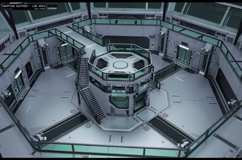 Sci-fi Lab, Scp Laboratory, Sci Fi Machine, Lab Concept Art, Scifi Laboratory, Scifi Lab, Futuristic Machine, Lab Building, Futuristic Lab