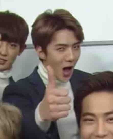 Exo Sehun Funny, Sehun Funny, Exo Derp Face, Bigbang Funny, Exo Derp, Exo Baekhyun Funny, Exo Jongdae, Exo Stickers, Kdrama Memes