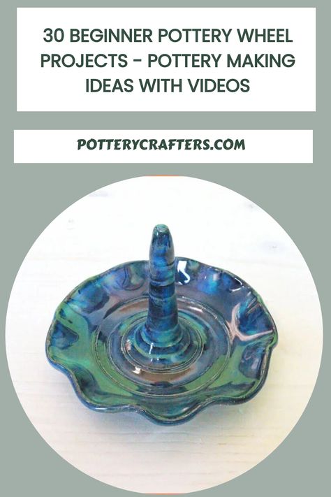 30 Beginner Pottery Wheel  Projects - Pottery Making  Ideas With Videos Beginner Pottery Wheel, Creative Pottery Ideas, Pottery Making Ideas, Functional Pottery Ideas, Pottery Wheel Projects, Garlic Jar, Make A Mug, Beginner Pottery, Chopstick Holder