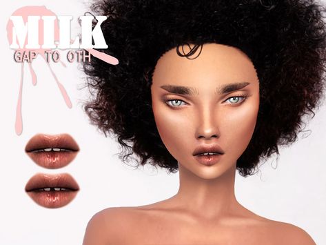 M.I.L.K Gap Tooth for The Sims 4 by Milk2 DOWNLOAD MILK Gap Tooth + Gap Tooth+ Gappier Tooth+ Found in Skin details ID: SC4-110231 Sims 4 Custom Content Female, Sims 4 Teeth Cc, Gap Tooth, Tooth Gap, Sims 4 Controls, Alpha Cc, The Sims 4 Skin, Brace Face, Kids Curly Hairstyles