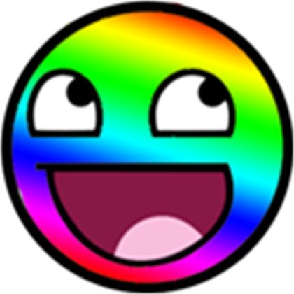 rainbow awesome face Epic Face, A Rainbow, Smiley Face, Smiley, Rainbow