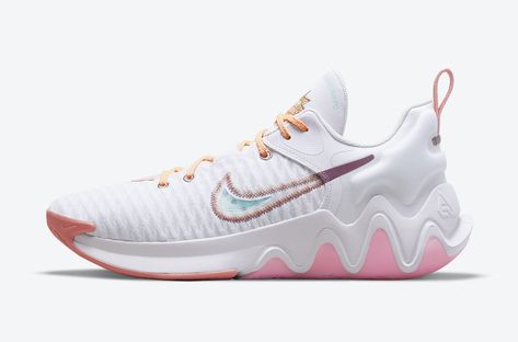 Best Basketball Shoes Nike, Women Basketball Shoes, Cool Volleyball Shoes, Cute Volleyball Shoes, Giannis Shoes, Kyries Shoes, Basketball Shoes Women's, Basketball Dress, Vb Shoes