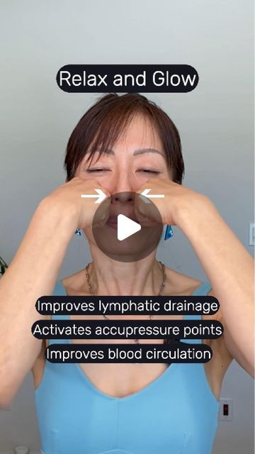 Fumiko Takatsu • Pro Age Leader on Instagram: "If you’re ready to experience these benefits and see a noticeable difference, drop a comment saying "JOWLS" below to receive a free Face Yoga Jowls Lift Online Class! 

✨ Feeling stressed or tight in the jaw after a long day? I’ve got just the remedy for you! In this reel, I’ll demonstrate the "Relax and Glow" Face Yoga pose, a powerful technique that not only relaxes your entire face but also helps release built-up tension and stress. 🌟⁠
⁠
This pose works wonders by activating acupressure points that enhance lymphatic flow, boost energy and blood circulation, and relax your facial muscles. It’s like a mini facial workout that promotes overall mental, physical, and emotional well-being. ⁠
⁠
Imagine ending your day with a soothing routine that Facial Acupressure Points, Facial Acupressure, Facial Workout, Pro Age, Face Yoga Method, Face Yoga Facial Exercises, Facial Yoga, Glow Face, Mini Facial