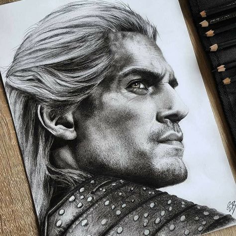 Princess Cirilla, Witcher Cast, The Witcher Series, Witcher Series, Drawing Scenery, The Witcher Geralt, Series On Netflix, Witcher Art, Batman Poster