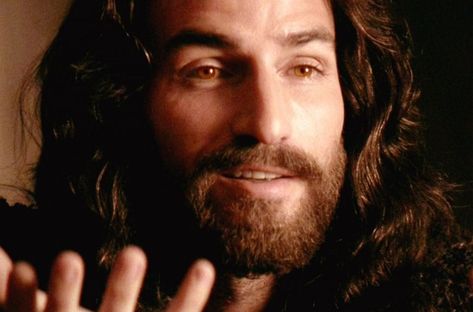 Does Jesus Have a Sense of Humor? Christ Movie, Jesus Laughing, Jesus Passion, Passion Of The Christ, Beau Film, Jesus Photo, A Course In Miracles, Jim Caviezel, Pictures Of Jesus Christ