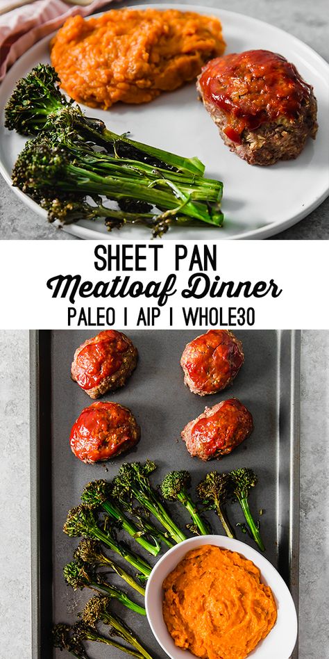 Aip Diet Dinner, Aip Diet Lunch Ideas, Whole Food Side Dishes, Aip Dinners Easy, Whole 30 Aip Recipes, Aip Diet Recipes Dinners, Aip Meatloaf, Arbonne Dinner Recipes, Whole 30 Sides