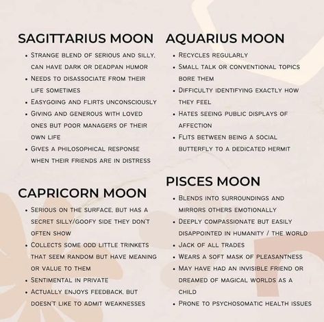 Tarot Interpretation, Astrology Meaning, Medical Astrology, Sagittarius Moon, Tarot Cards For Beginners, Aries And Pisces, Astrology Aquarius, Capricorn Moon, Pisces Moon