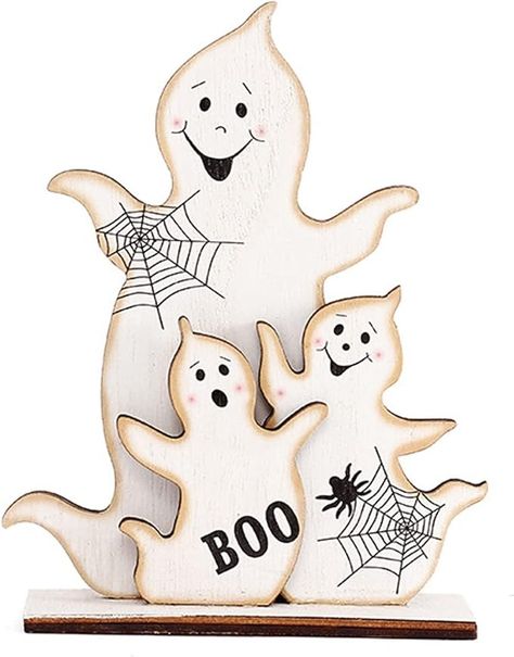 Amazon.com: Halloween Ghost Witch Wooden Table Sign Vintage Halloween Decoration Table Centerpieces Standing Tabletop Decoration Halloween Desk Tiered Tray Decor for Halloween Party Decor (1PCS, D) : Home & Kitchen Decor For Halloween Party, Vintage Table Centerpieces, Wooden Centerpieces, Decor For Halloween, Halloween Party Dinner, Halloween Witch Decorations, Ghost Witch, Halloween Table Decorations, Halloween Tattoo