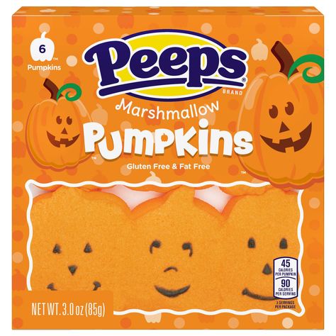 Marshmallow Halloween, Baking Party Favors, Halloween Peeps, Peeps Marshmallow, Halloween Sweet Treats, Marshmallow Treats, Scary Decorations, Halloween Sweets, Candy Party Favors