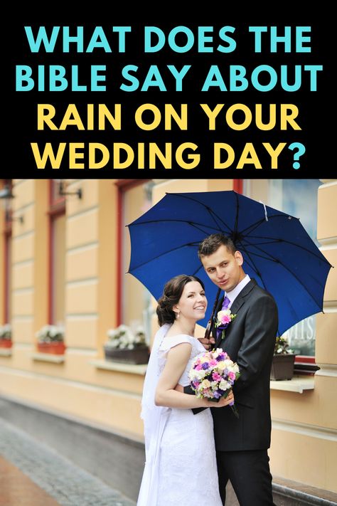 What does the Bible say about rain on your wedding day? Rain On Wedding Day Quotes, Rain On Wedding Day, Wedding Day Quotes, About Rain, Rain Quotes, Serene Garden, Wedding Quote, Let's Pray, Wedding Quotes