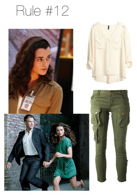 Ziva David by vbspaz on Polyvore featuring H&M, CYCLE and Co|te Ncis Outfits, David Aesthetic, Ncis Funny, Ziva And Tony, Ncis Cast, Tactical Fashion, Halloween Costumes For Work, Ziva David, Ncis New